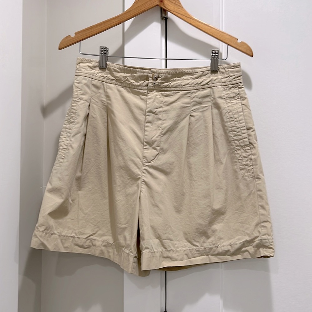 Madewell High Waist Beige Shorts
